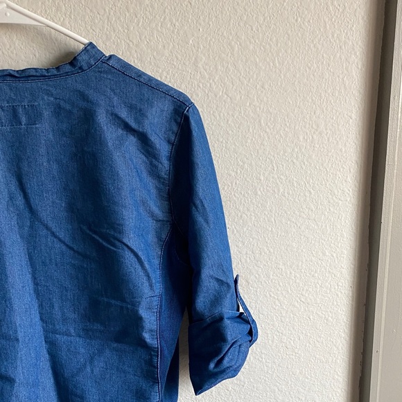 Women’s Cavalini Denim Blouse - Picture 10 of 13